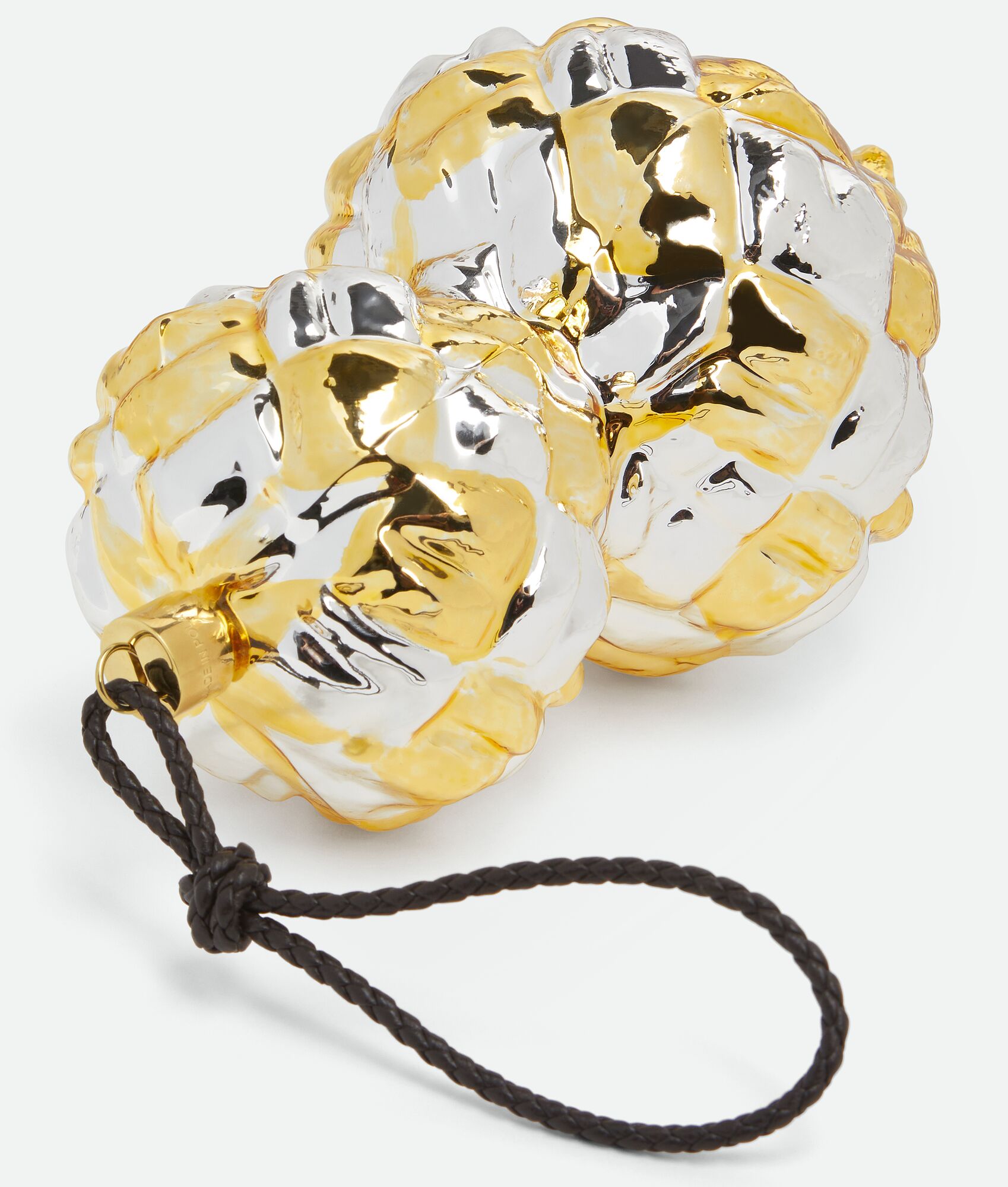 BOTTEGA VENETA 格纹装饰挂件