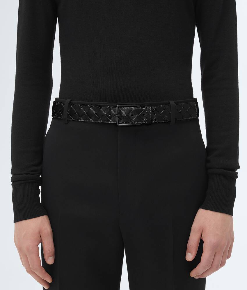 BOTTEGA VENETA Intrecciato编织腰带