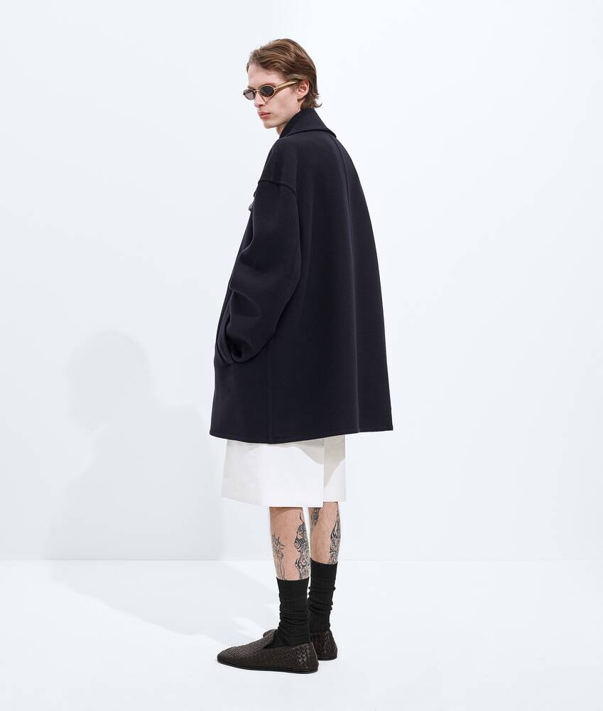 BOTTEGA VENETA 双层山羊绒卡班大衣