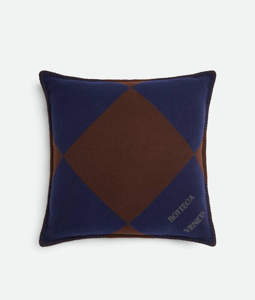 BOTTEGA VENETA 提花格纹靠垫