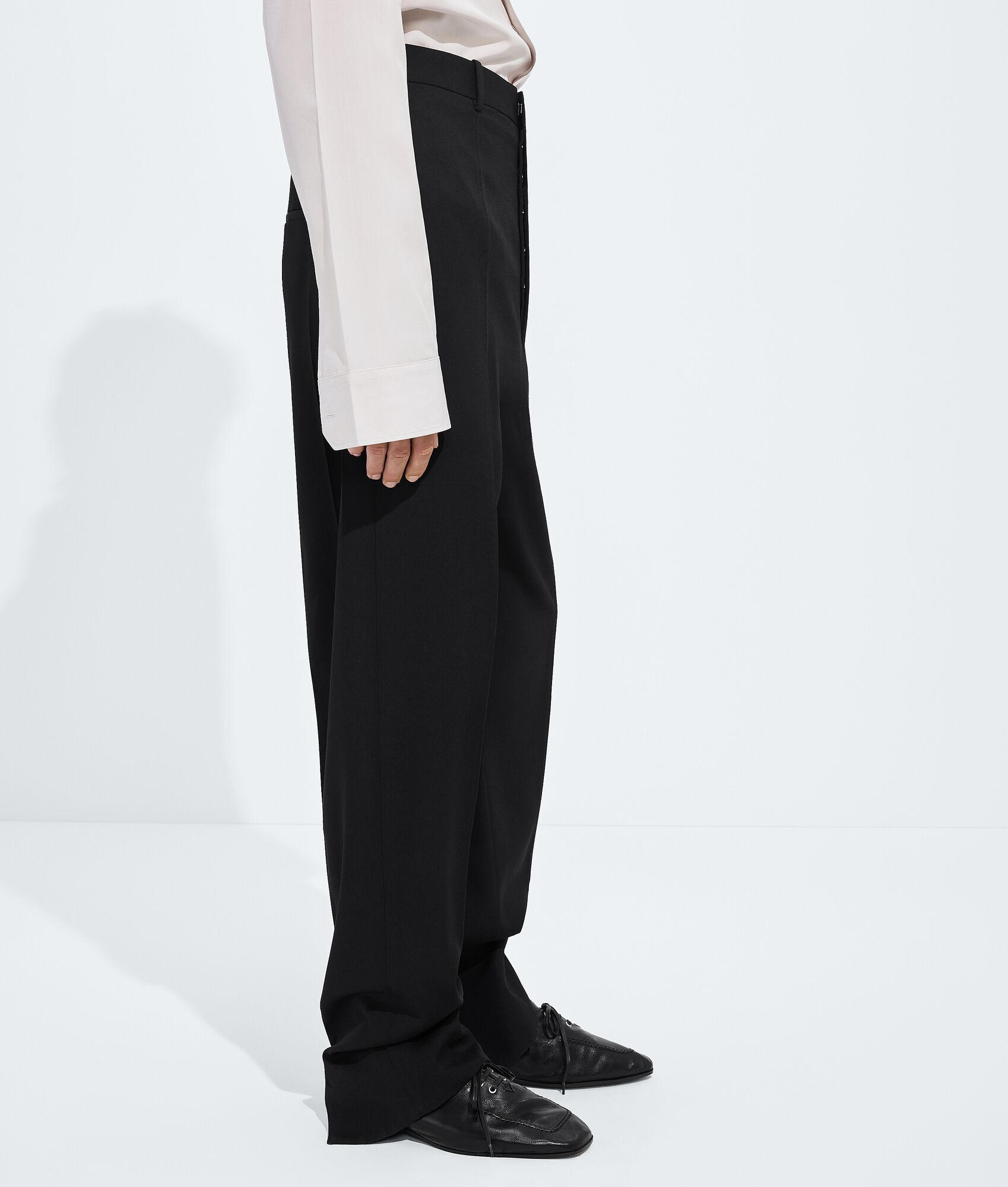 BOTTEGA VENETA 羊毛呢绒长裤