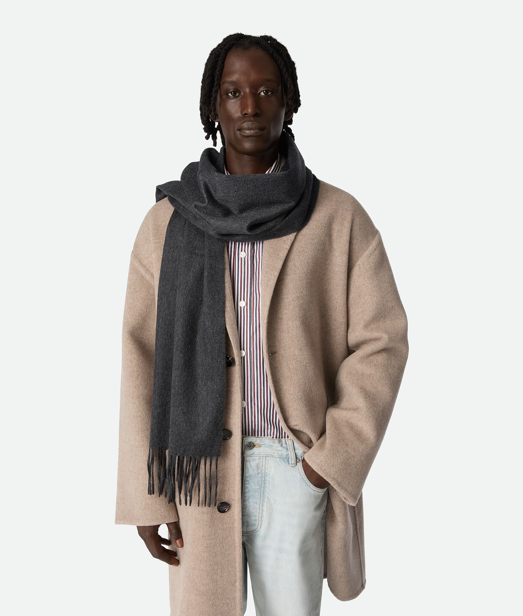 BOTTEGA VENETA 山羊绒围巾