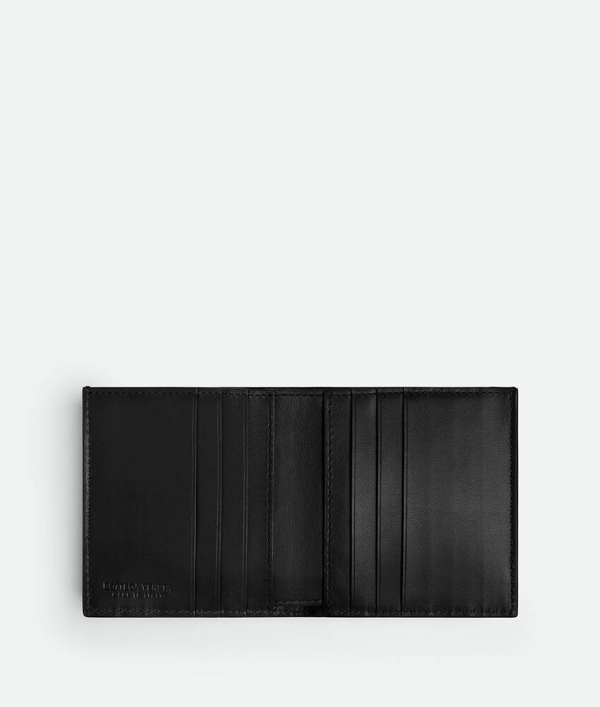 BOTTEGA VENETA Intrecciato编织双折薄钱包