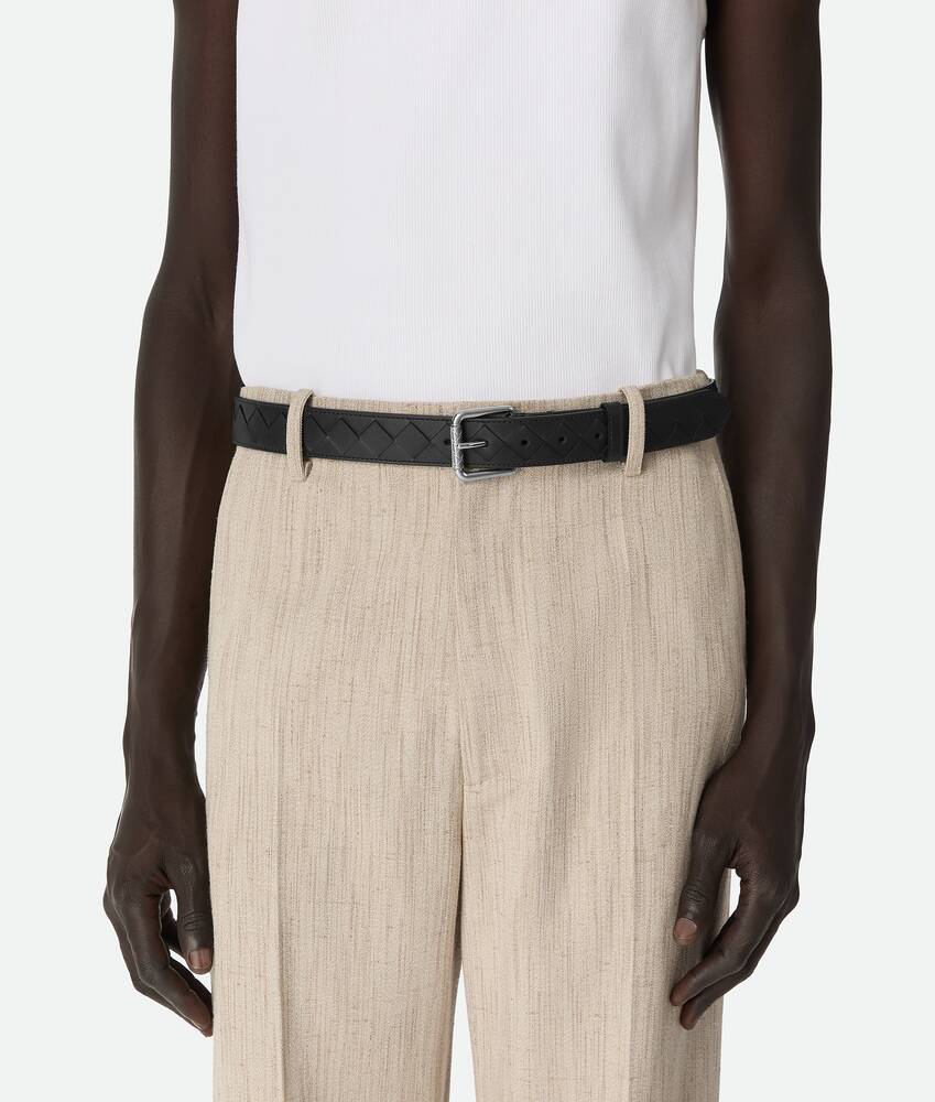 BOTTEGA VENETA Intrecciato编织腰带