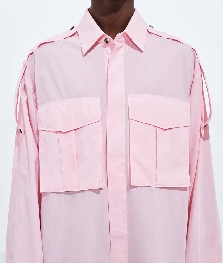 BOTTEGA VENETA 棉质府绸外套式衬衫