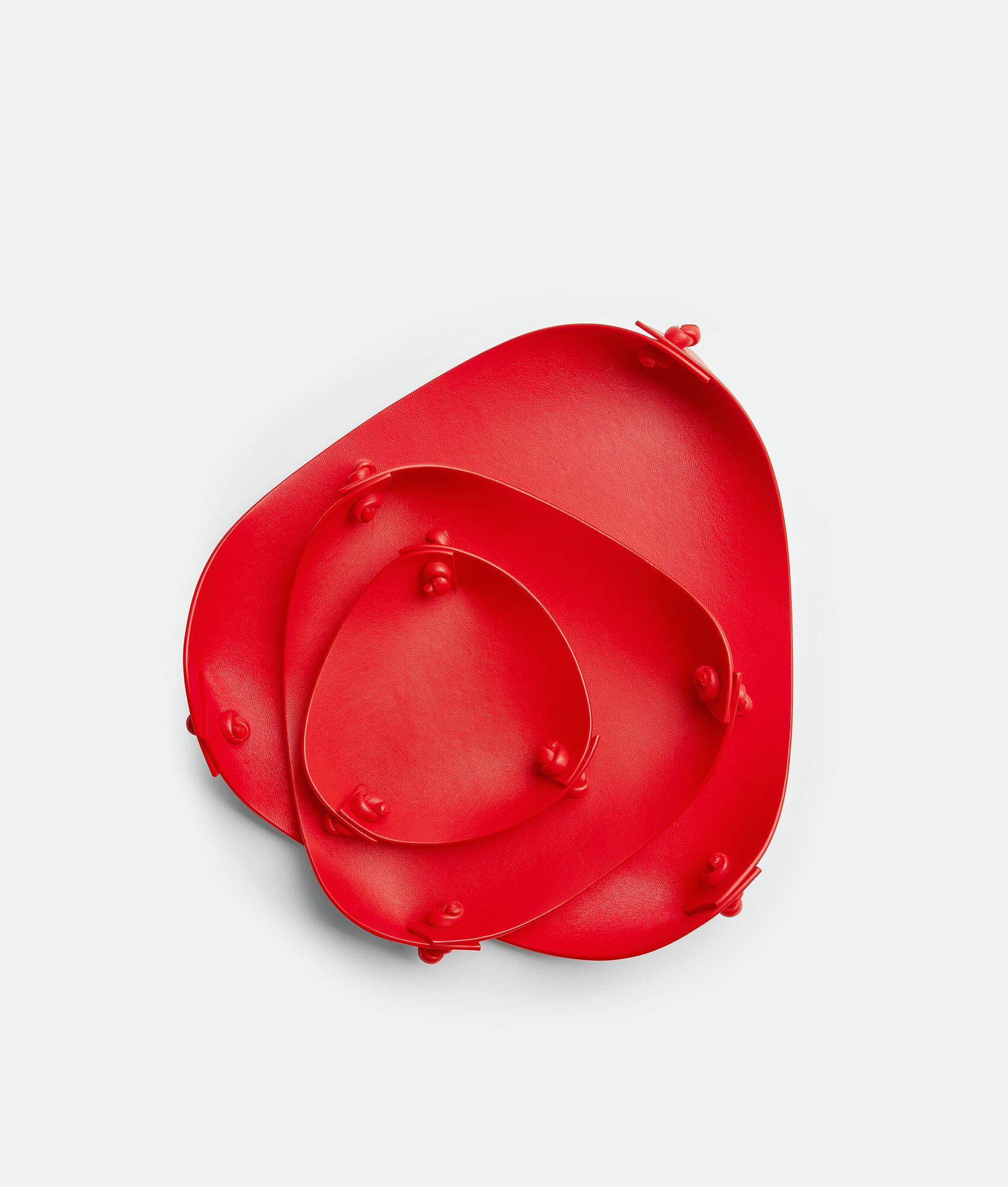 BOTTEGA VENETA 大号皮革托盘