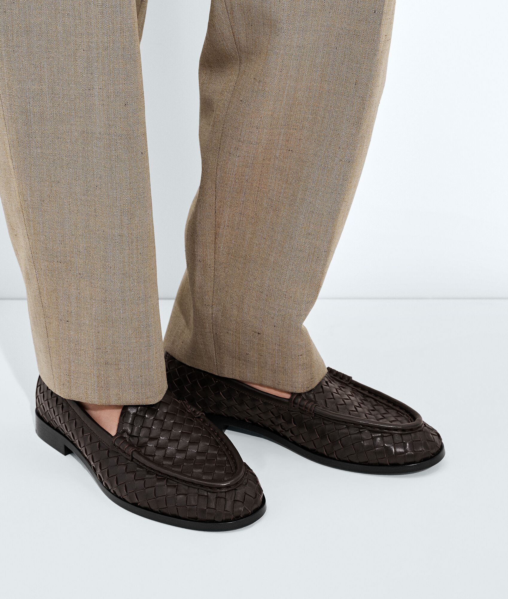 BOTTEGA VENETA 女士Silenzio乐福鞋