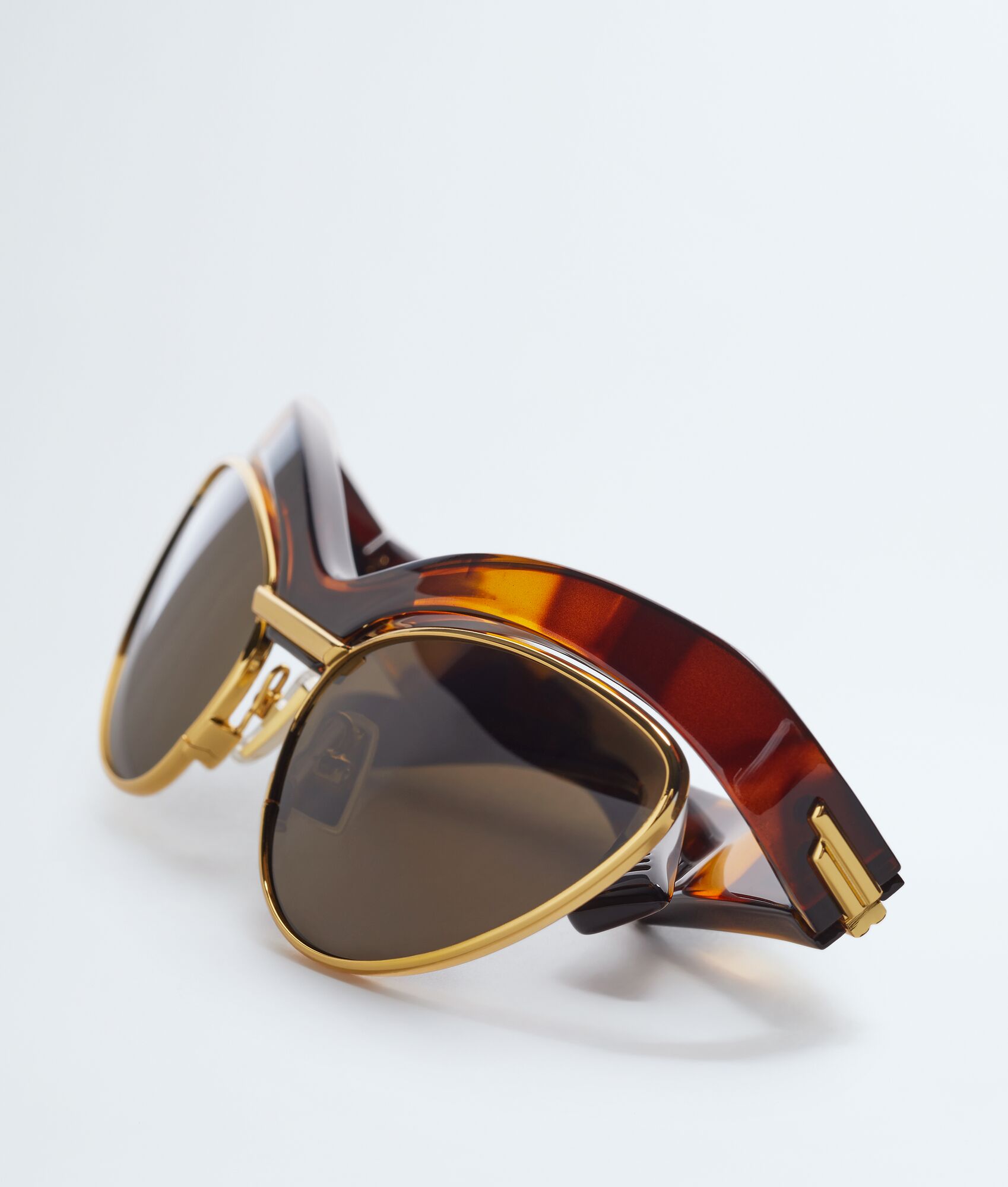 BOTTEGA VENETA Duo Angle猫眼形太阳眼镜