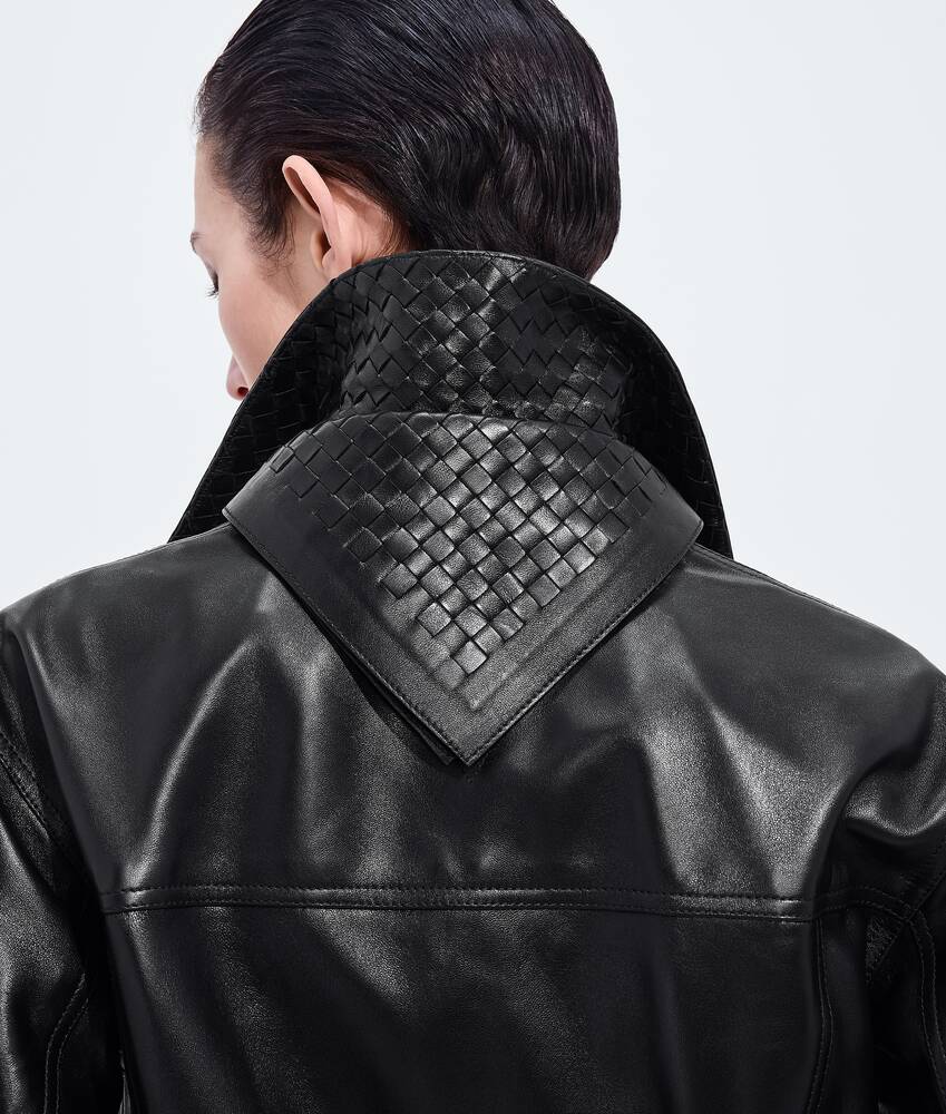 BOTTEGA VENETA 半亮面皮革夹克
