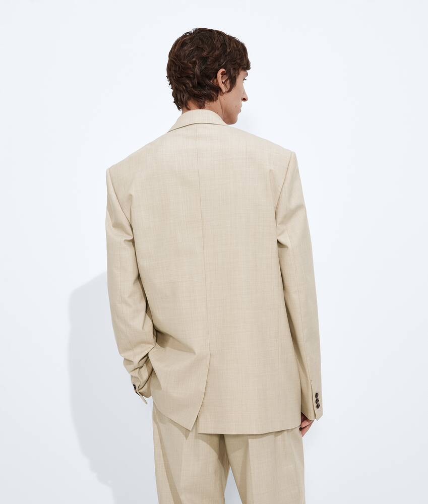 BOTTEGA VENETA 轻盈羊毛配棉质夹克