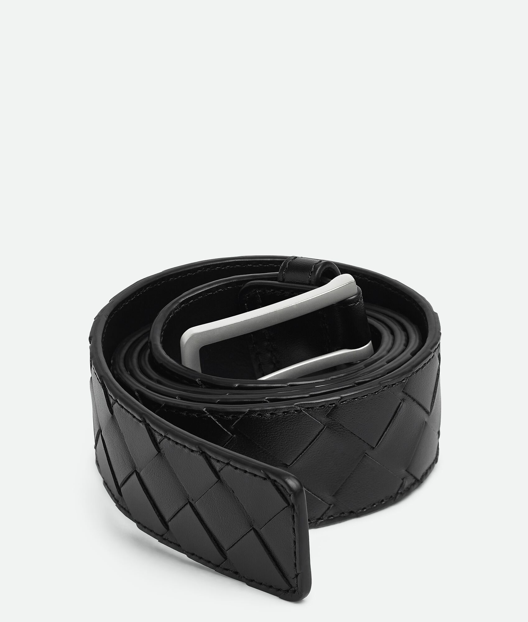 BOTTEGA VENETA Intrecciato编织腰带
