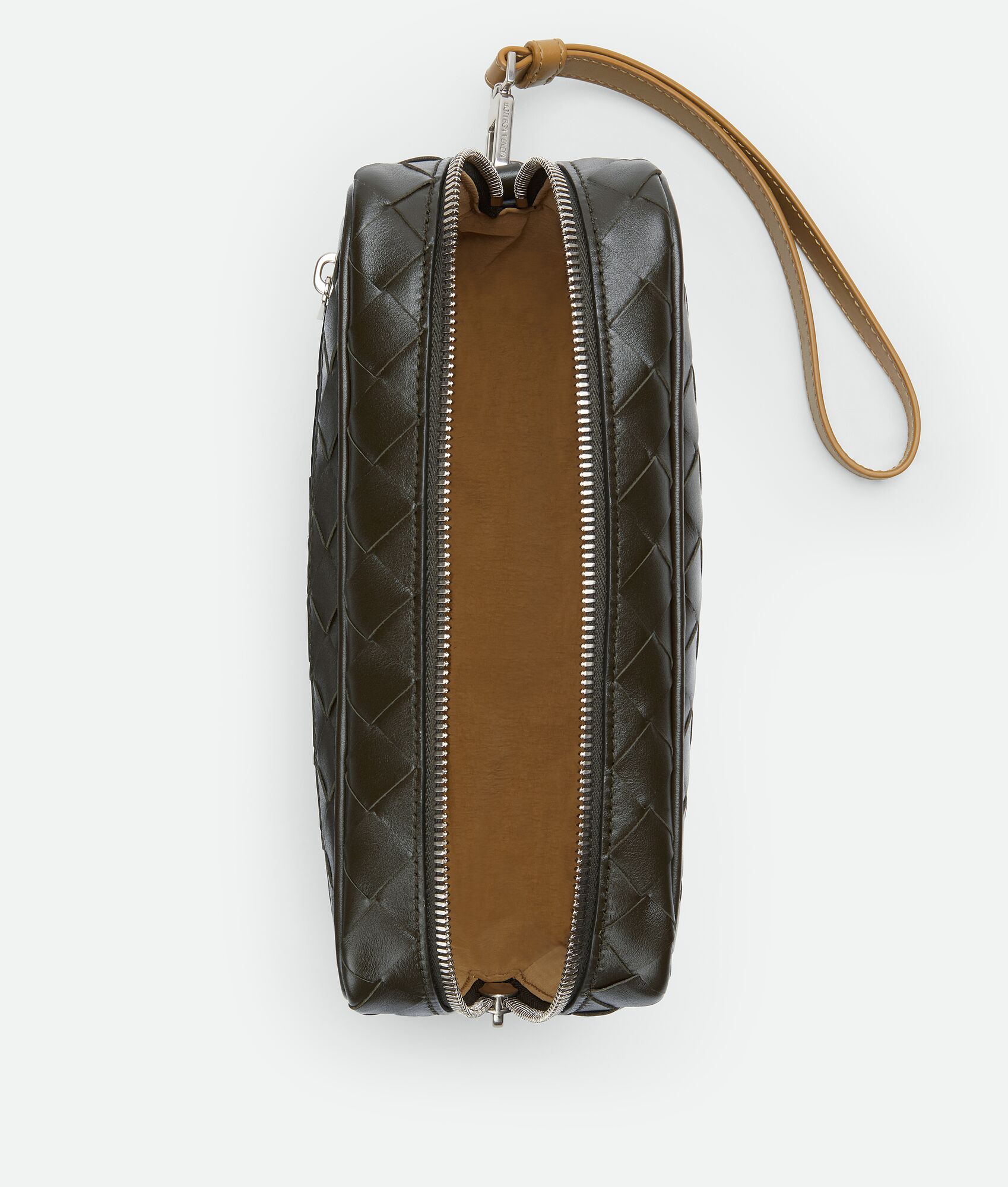 BOTTEGA VENETA Intrecciato编织小号腕带手拿包