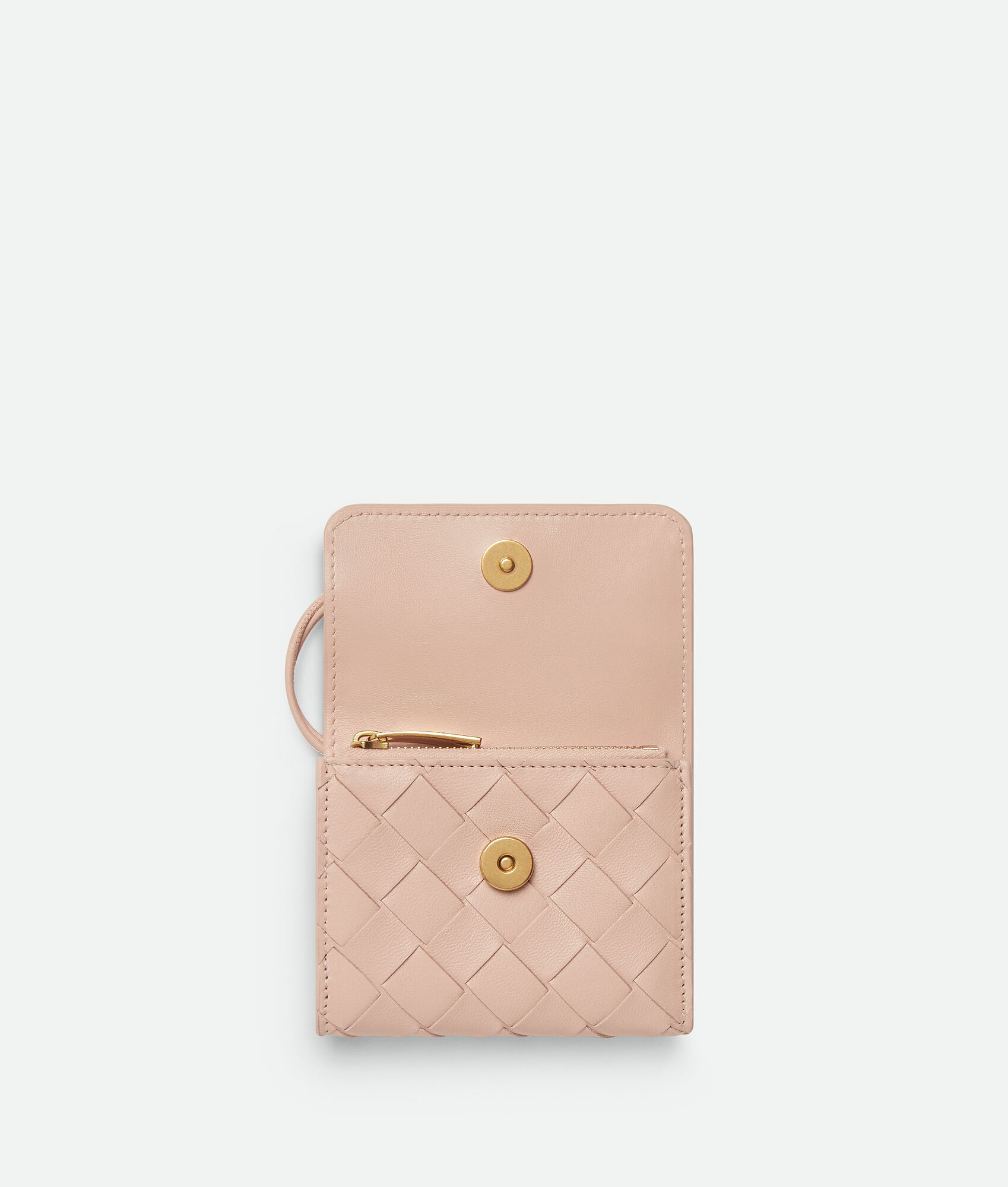 BOTTEGA VENETA Andiamo三折拉链钱包
