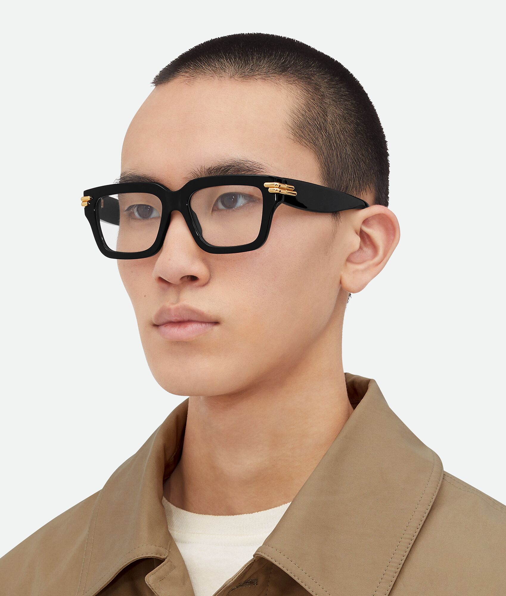 BOTTEGA VENETA Mitre方形眼镜
