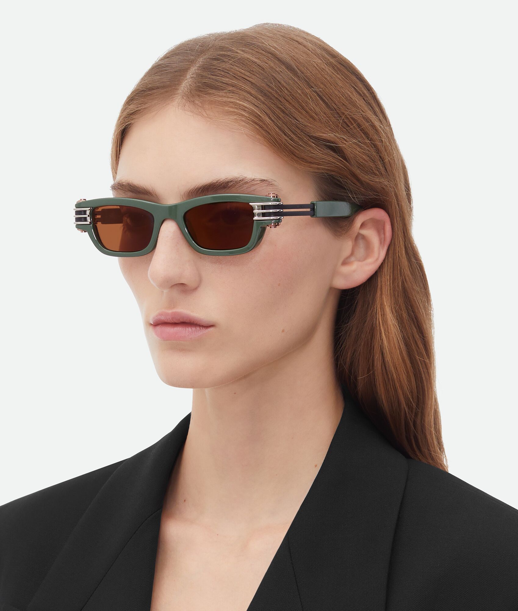 BOTTEGA VENETA Bolt方形太阳镜