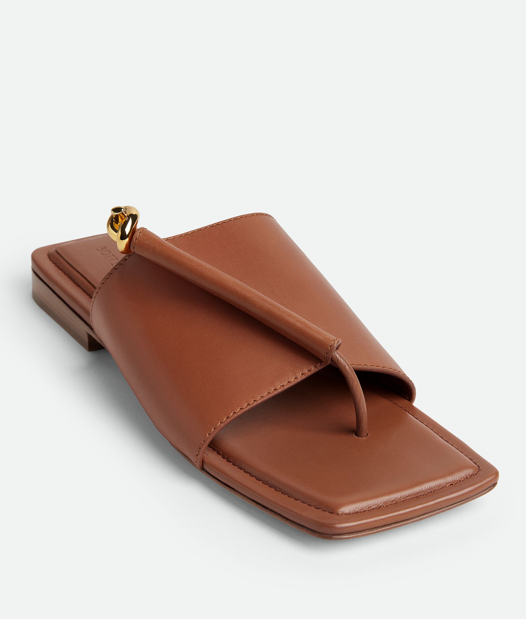 BOTTEGA VENETA 女士Solstice平底夹趾凉鞋