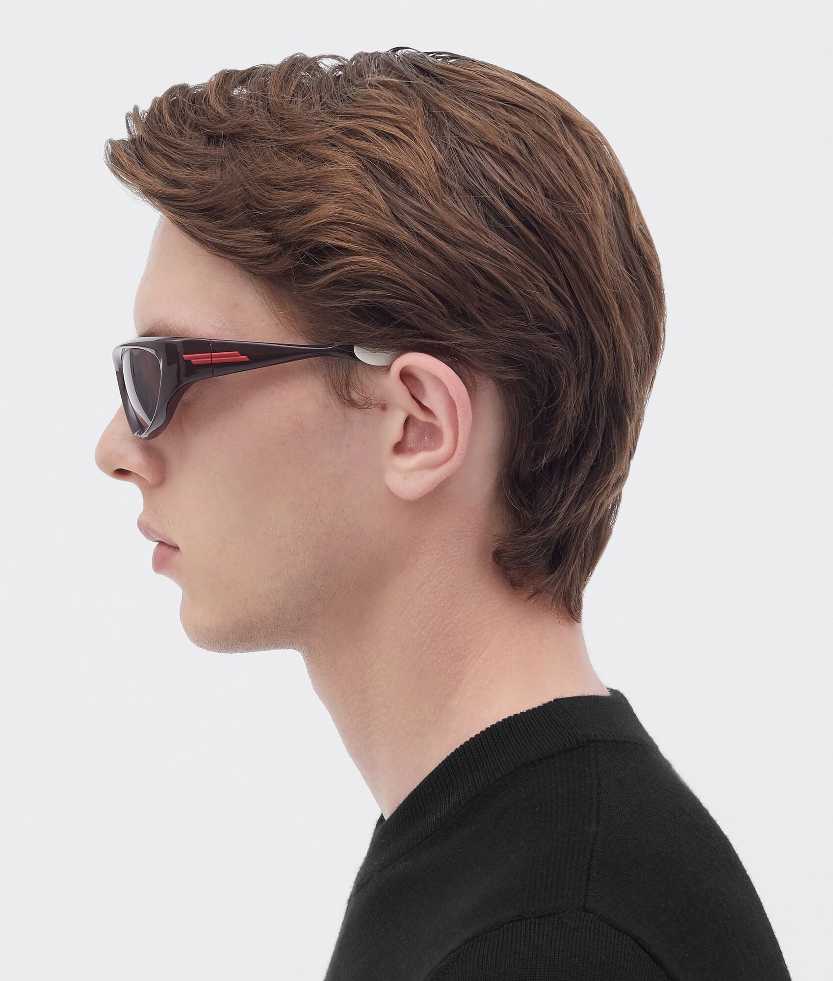 BOTTEGA VENETA Cone包边太阳眼镜