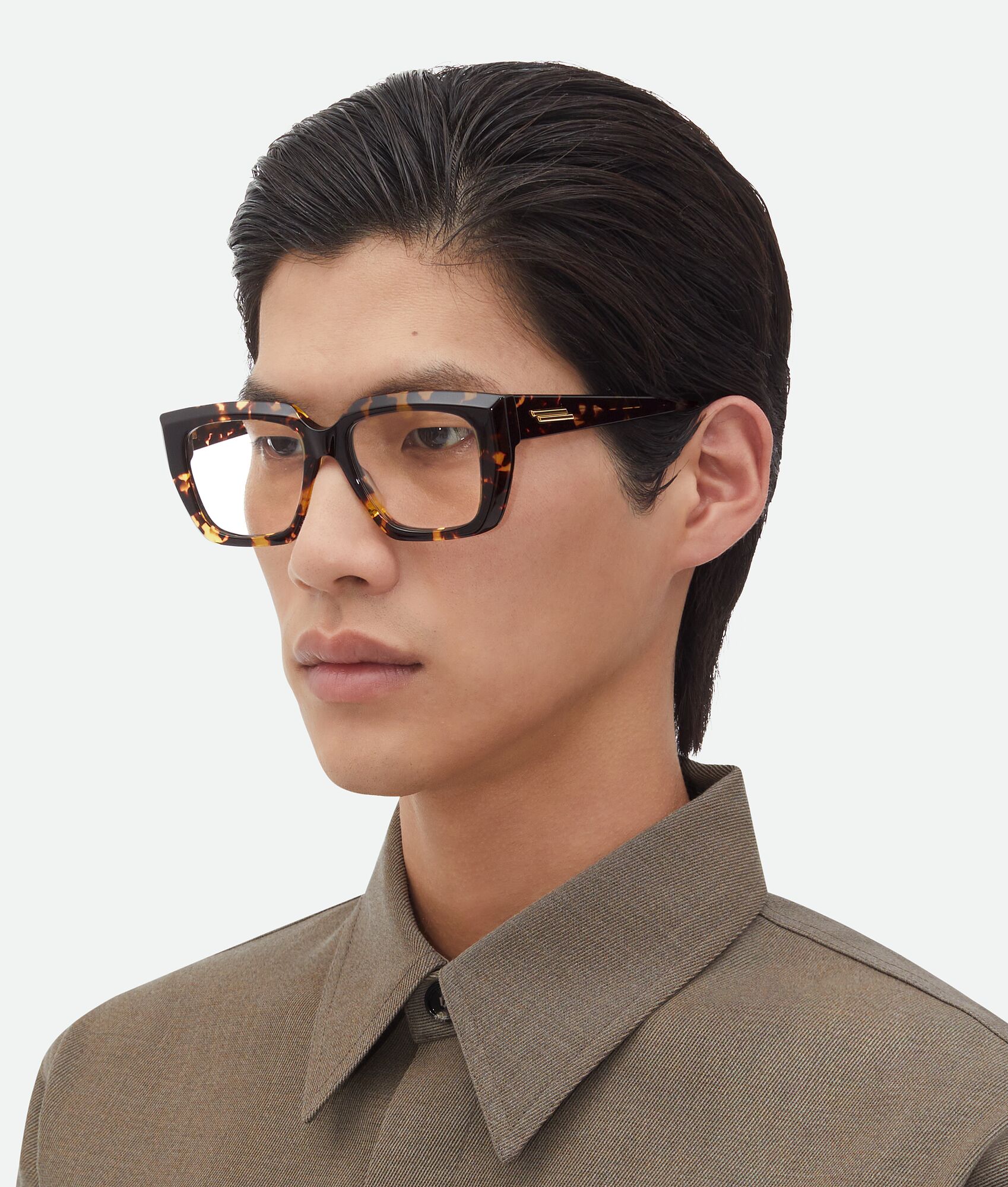 BOTTEGA VENETA Classic Acetate方形眼镜