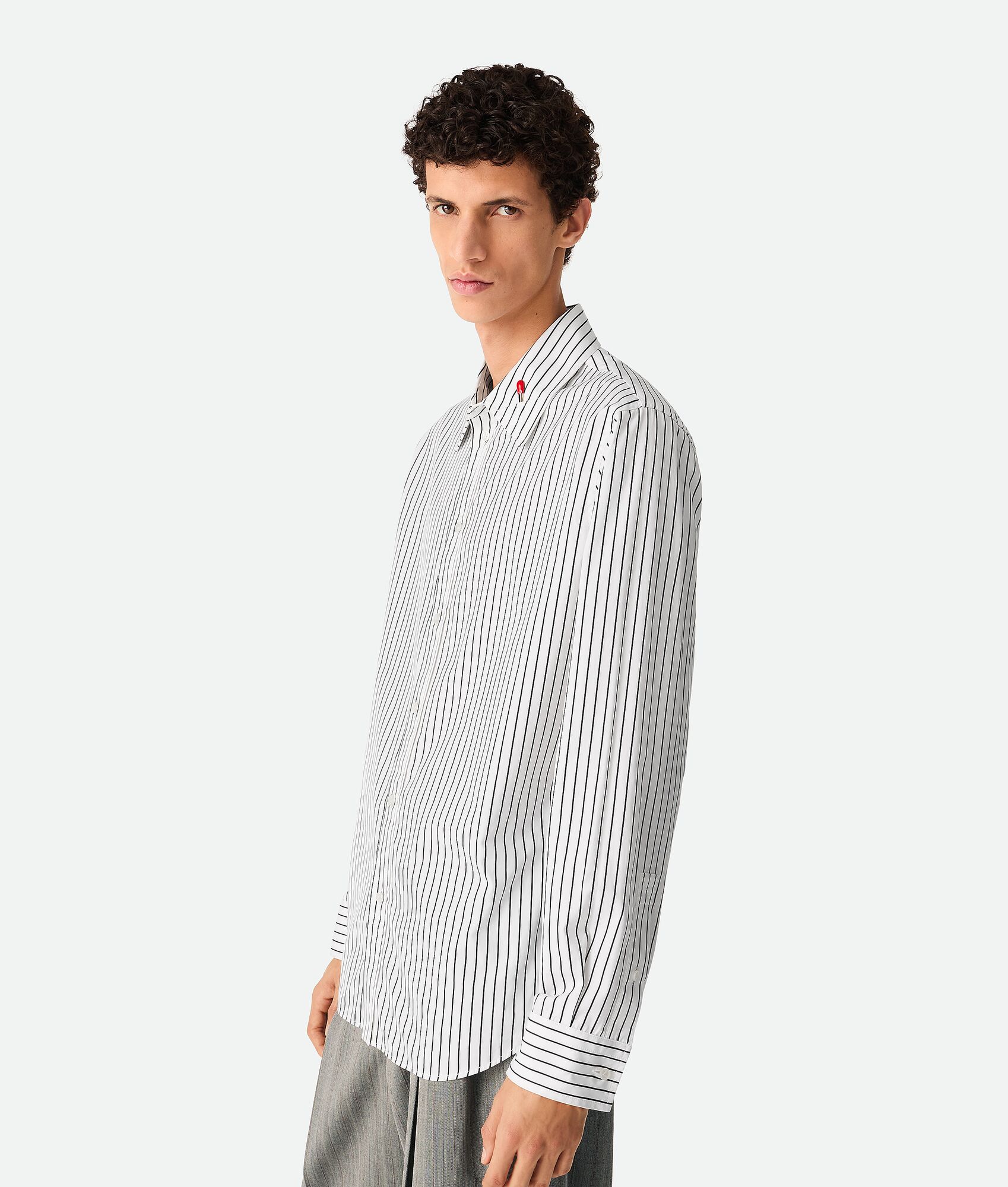 BOTTEGA VENETA 棉质条纹衬衫