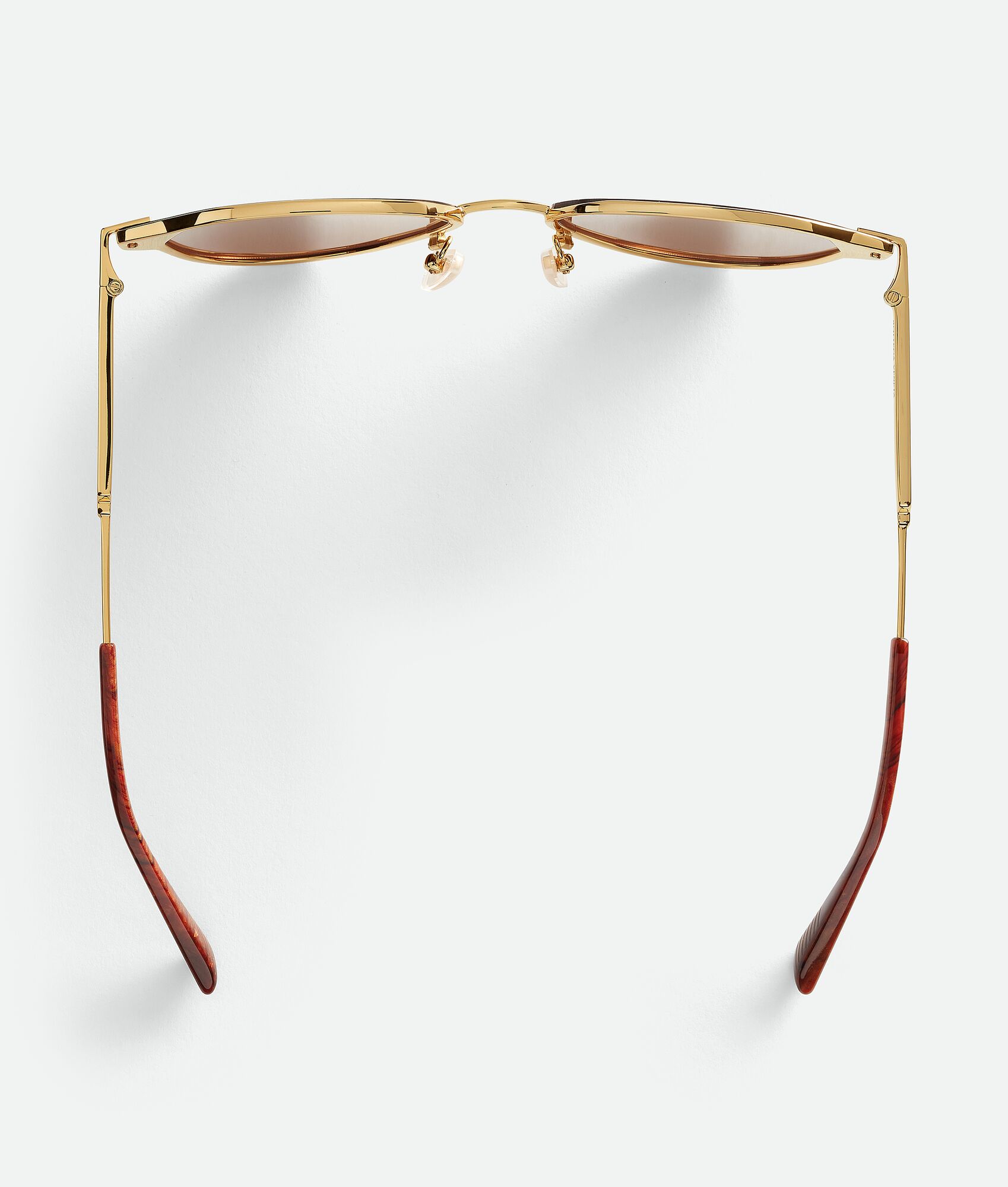 BOTTEGA VENETA Glaze金属飞行员太阳眼镜