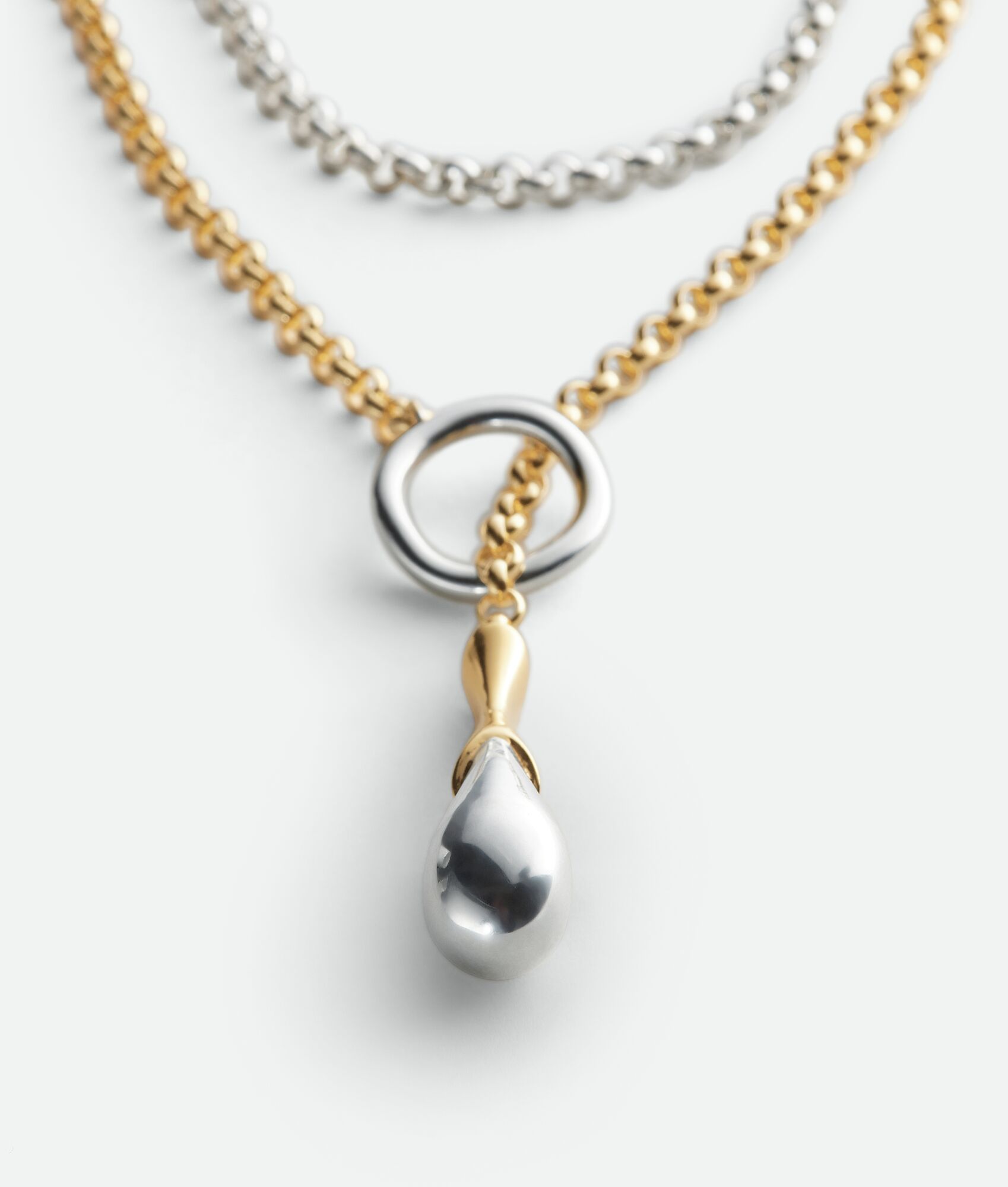 BOTTEGA VENETA Drop链节项链