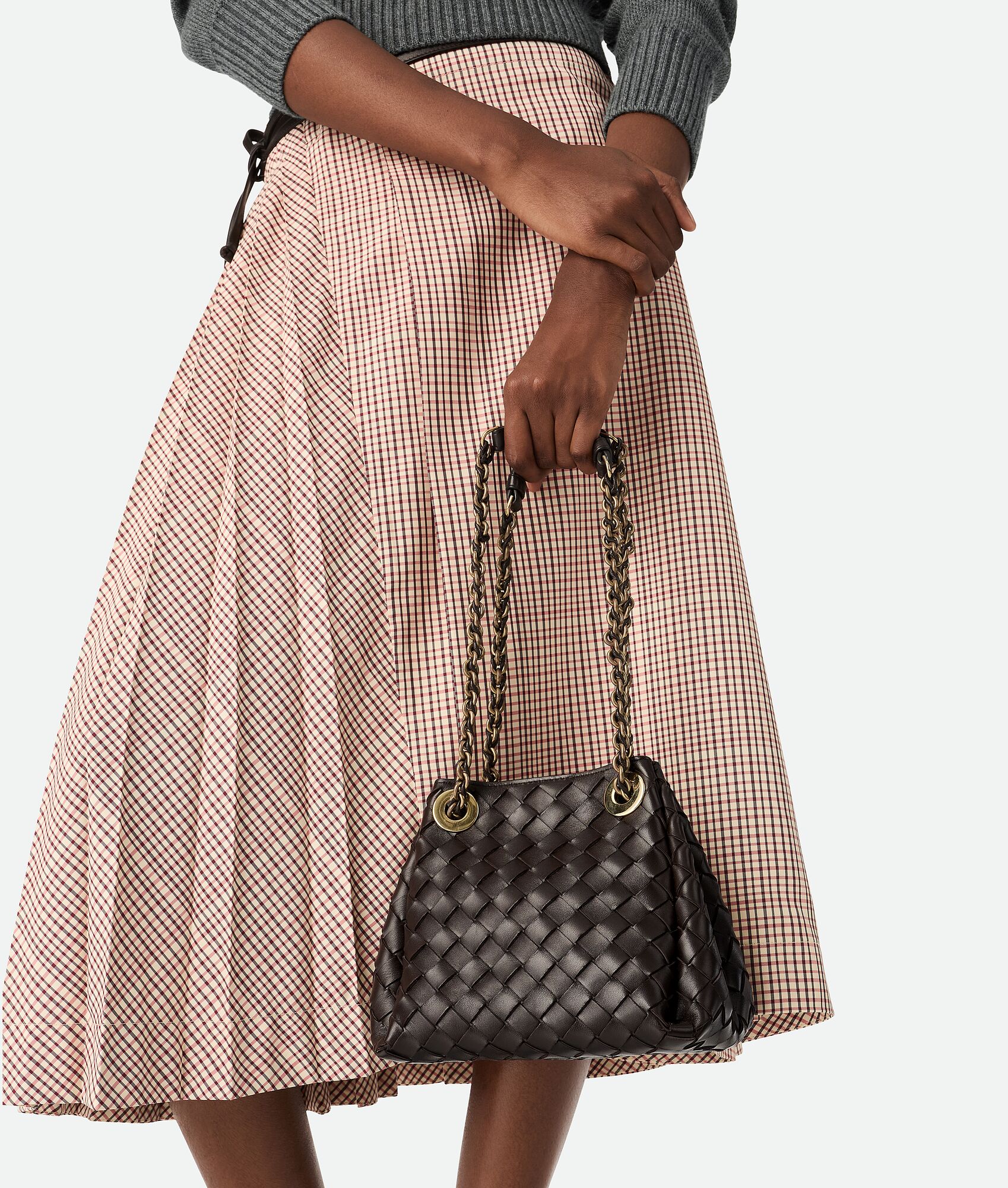 BOTTEGA VENETA Parachute小号链条包