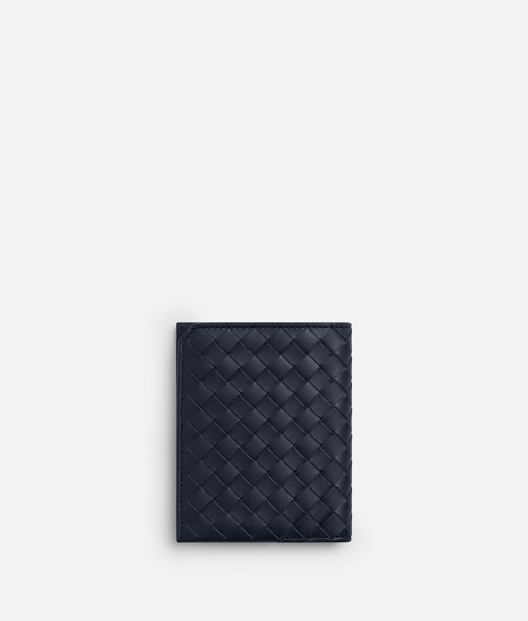 BOTTEGA VENETA Intrecciato Piccolo编织翻盖卡包