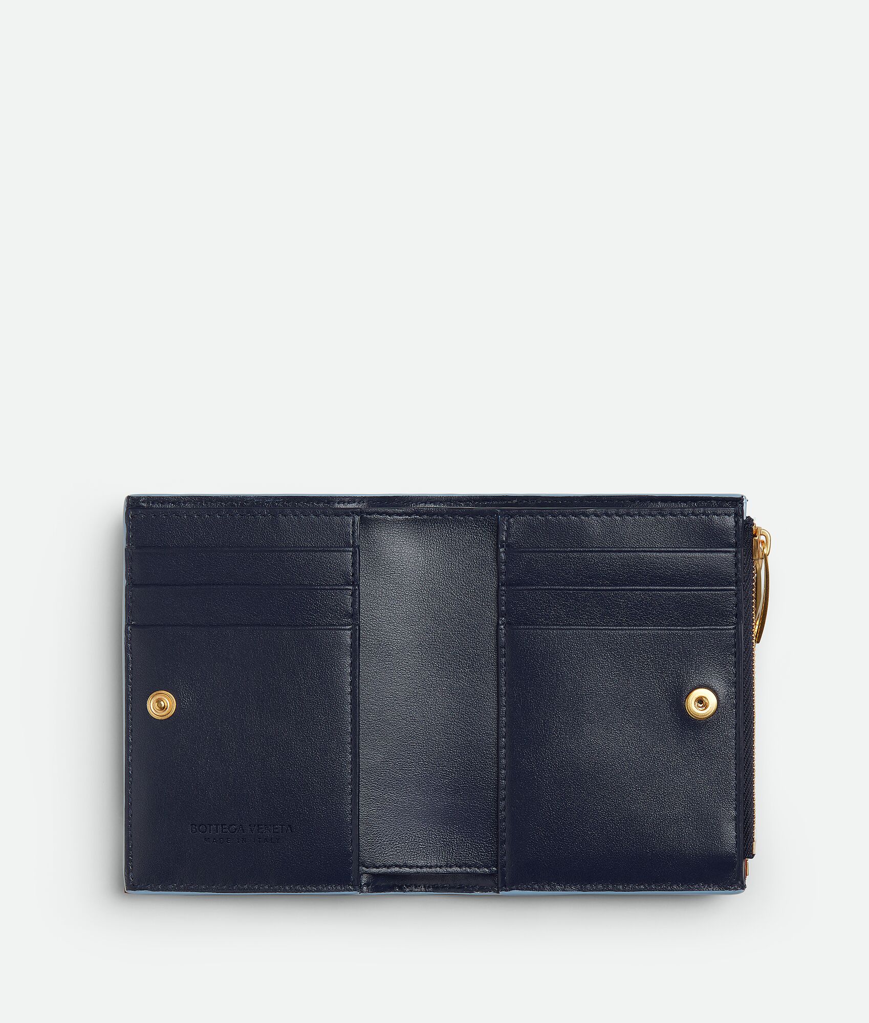 BOTTEGA VENETA 小号Intrecciato编织双折钱包