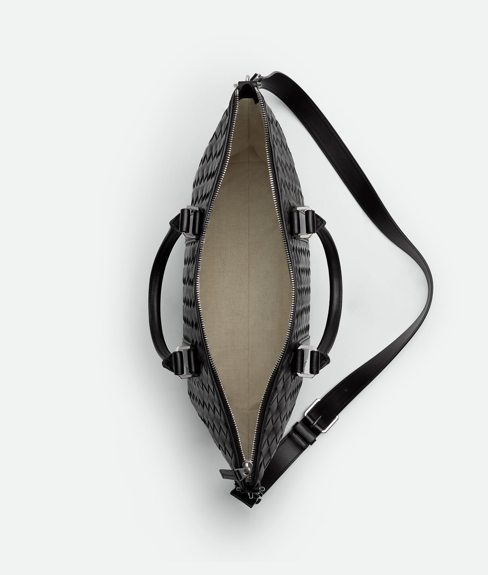 BOTTEGA VENETA Intrecciato编织柔软公文包