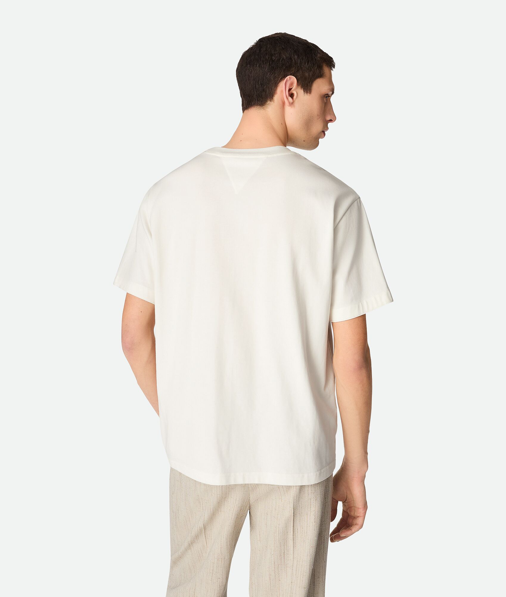 BOTTEGA VENETA 皮马棉针织T恤