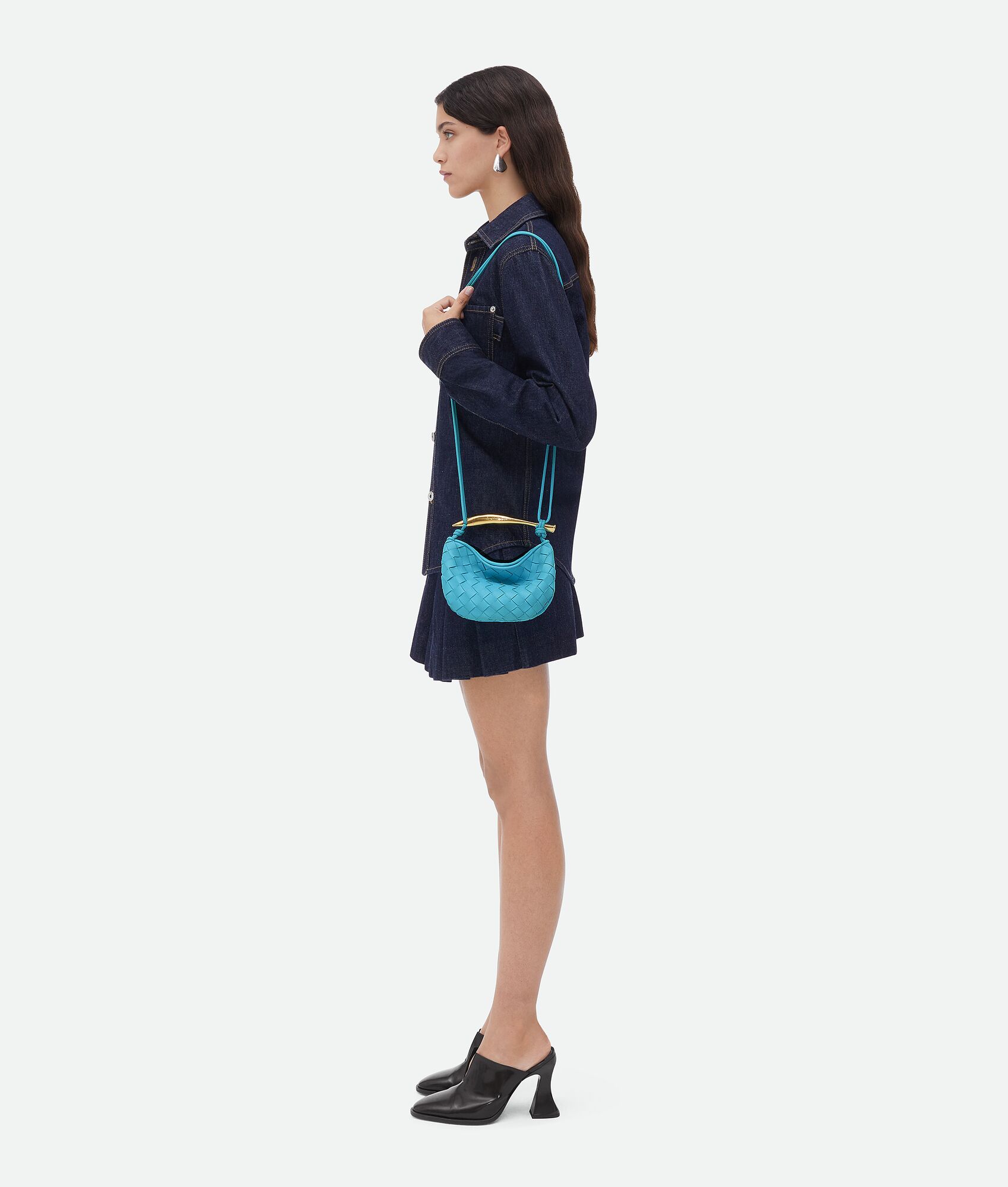 BOTTEGA VENETA 迷你Sardine斜挎包