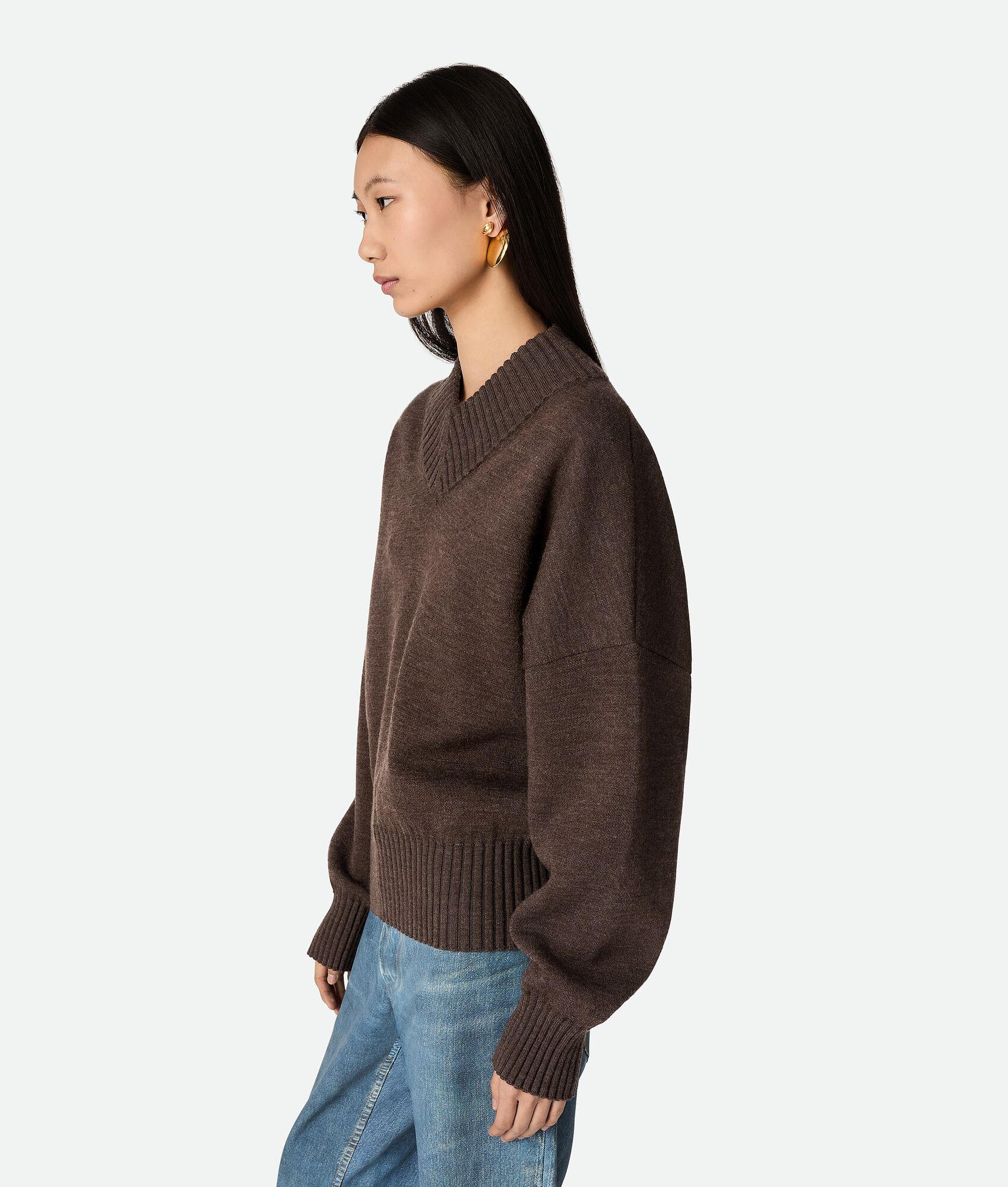 BOTTEGA VENETA 双层棉质套头衫