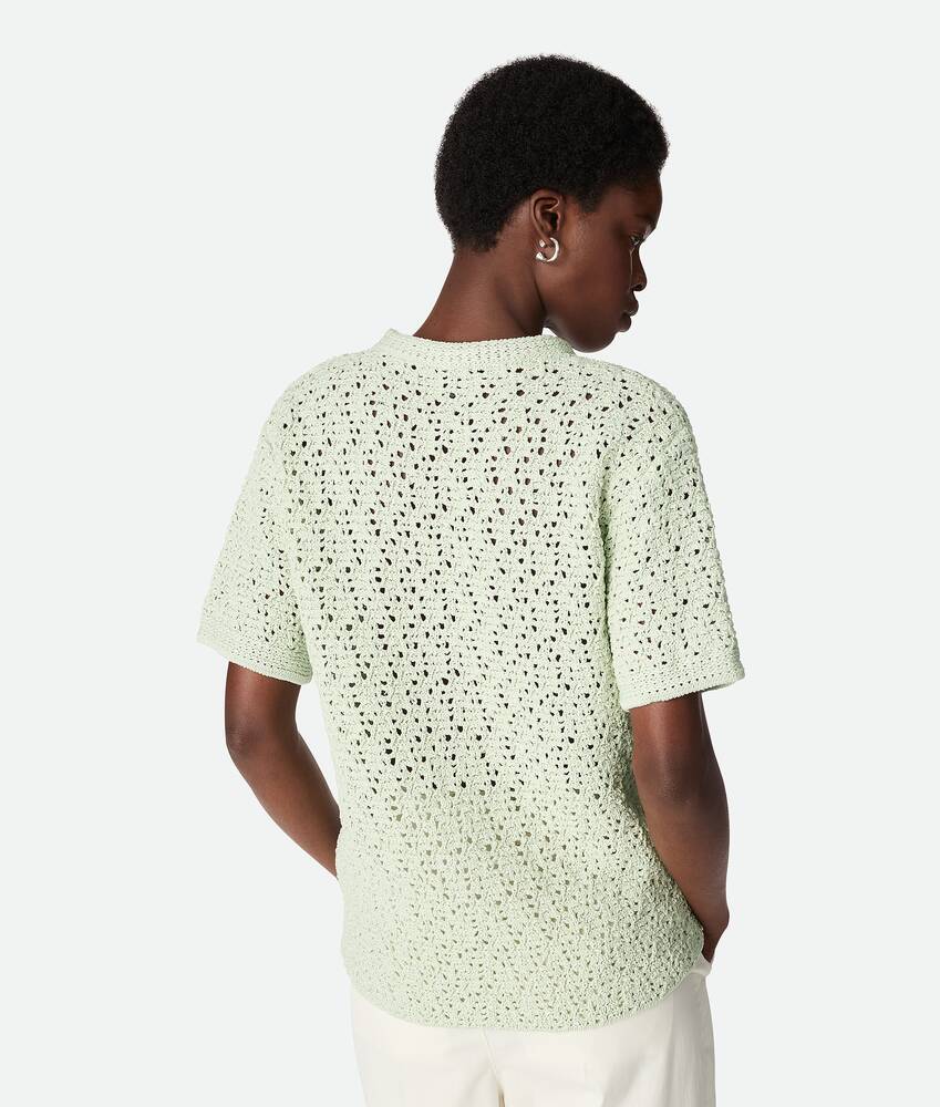 BOTTEGA VENETA 棉质钩织针织T恤