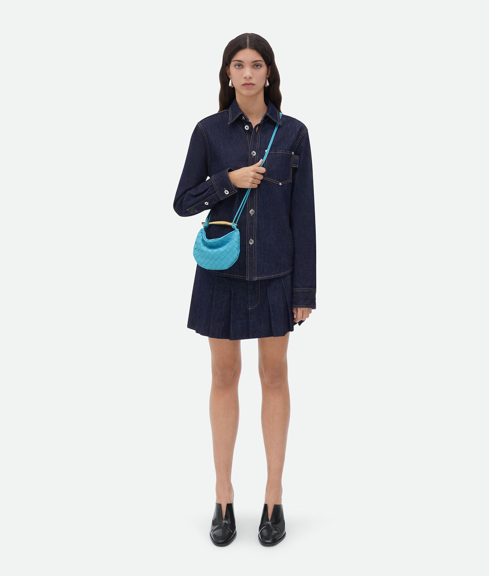 BOTTEGA VENETA 迷你Sardine斜挎包