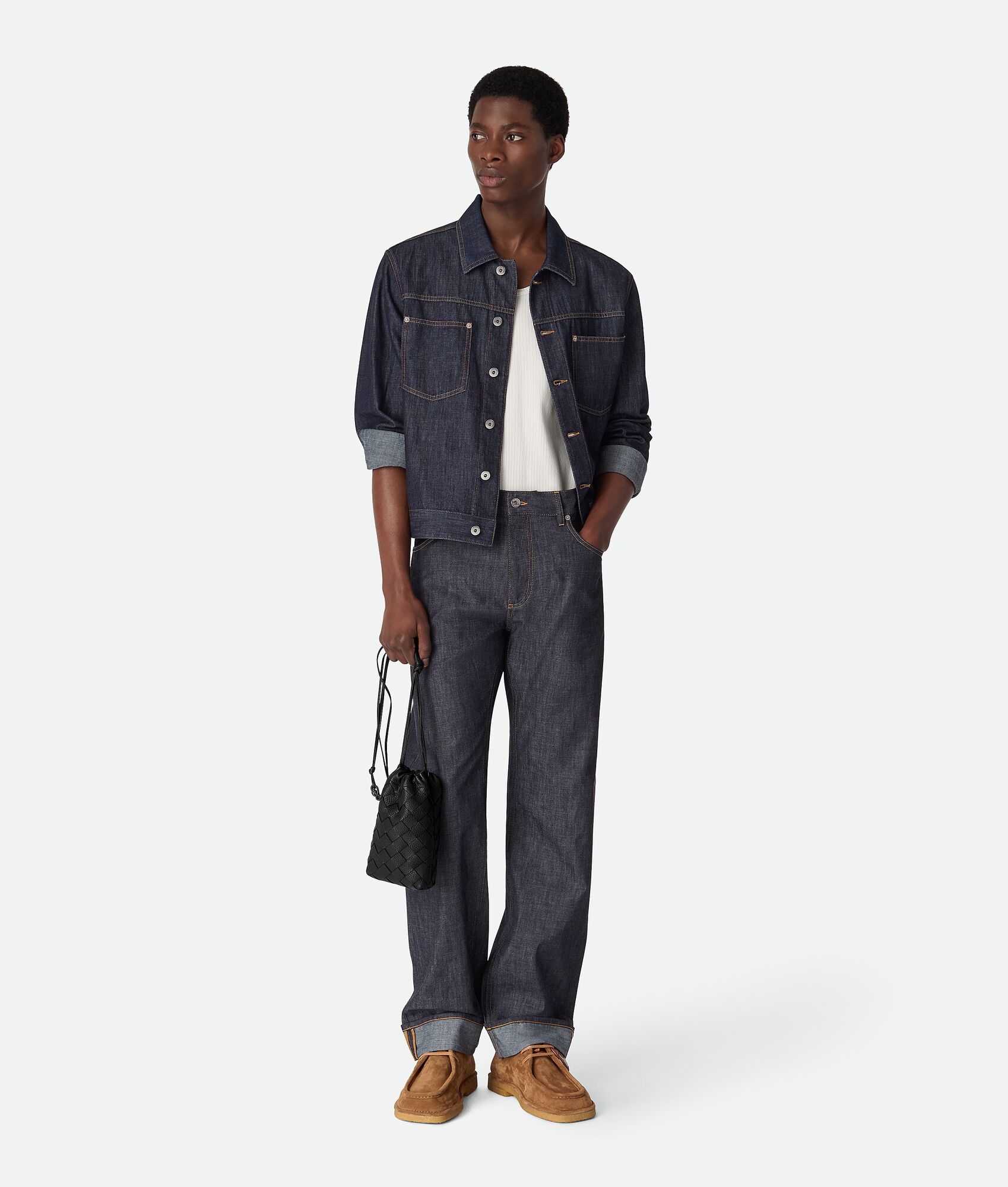 BOTTEGA VENETA 竖款Dustbag手拿包