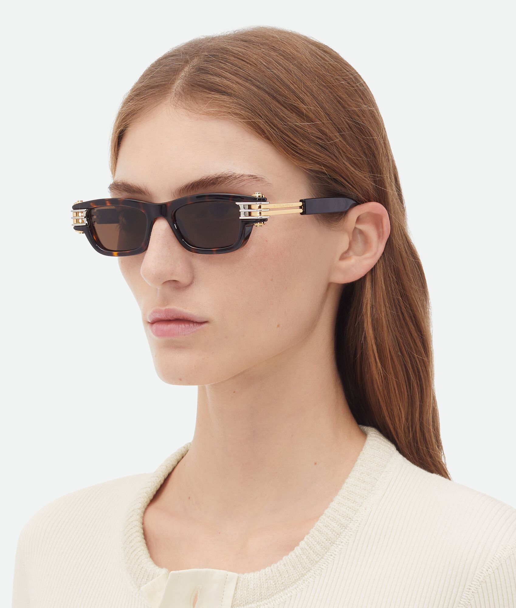 BOTTEGA VENETA Bolt方形太阳镜