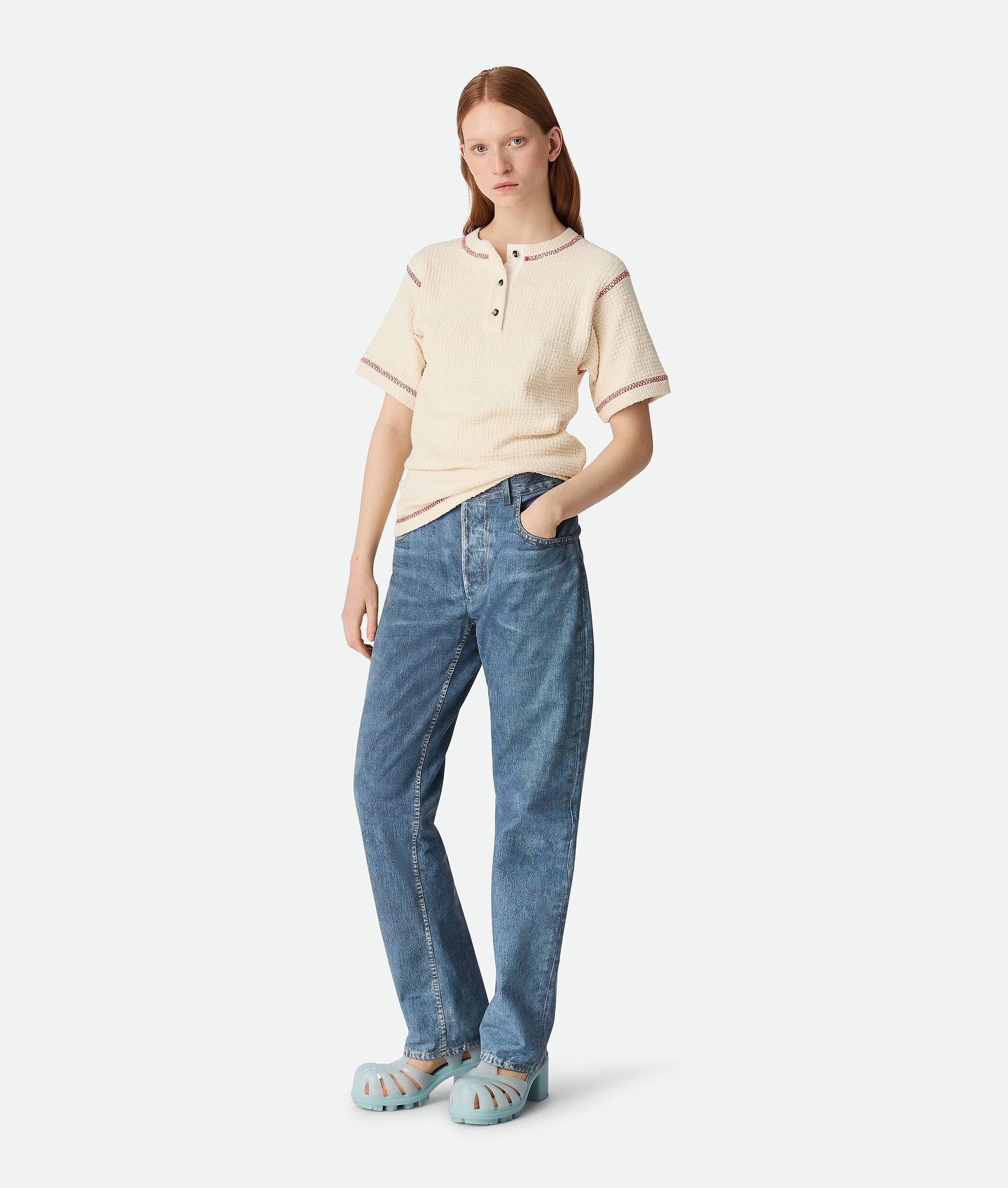 BOTTEGA VENETA 女士Gertie渔夫凉鞋