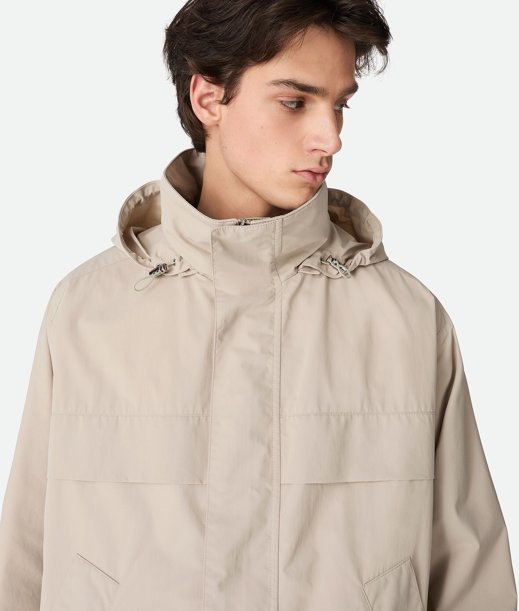 BOTTEGA VENETA 科技尼龙束腰夹克