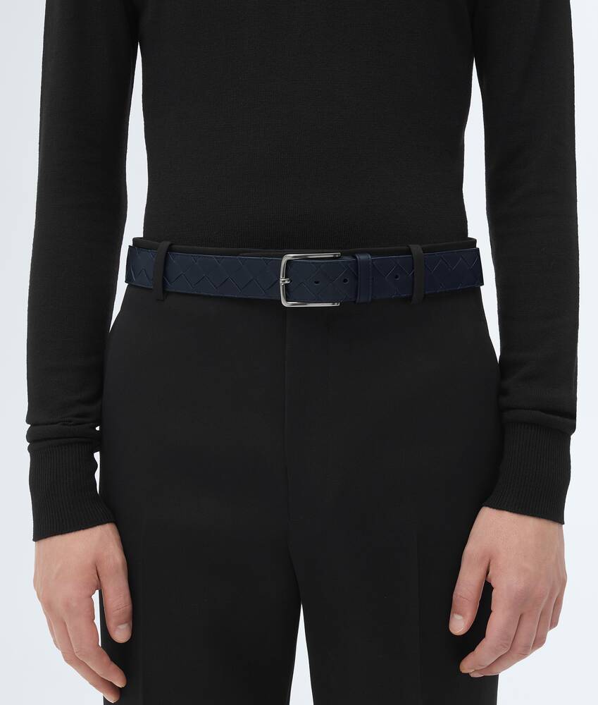 BOTTEGA VENETA Intrecciato编织腰带