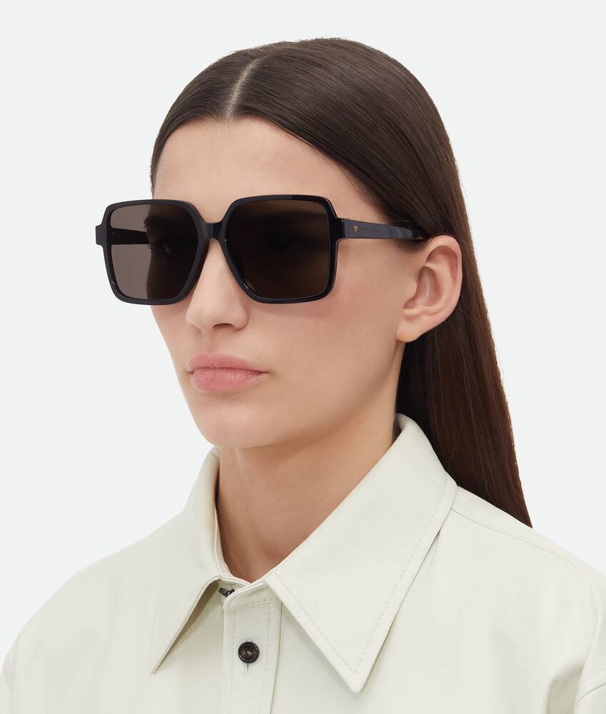 BOTTEGA VENETA Soft方形太阳眼镜