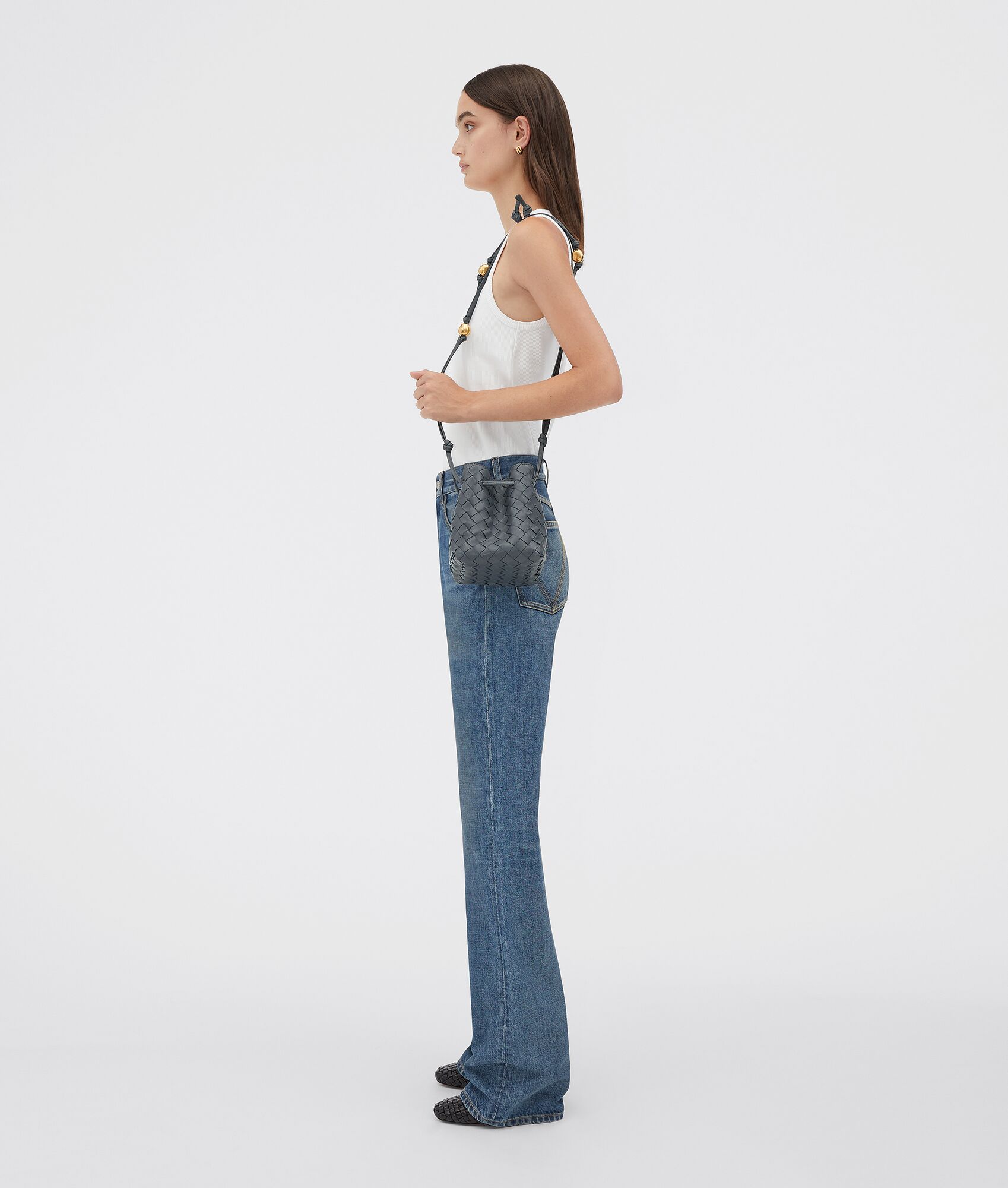 BOTTEGA VENETA 小号Intrecciato水桶包