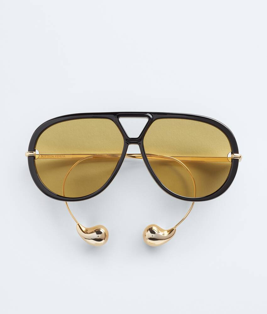 BOTTEGA VENETA Drop飞行员太阳眼镜