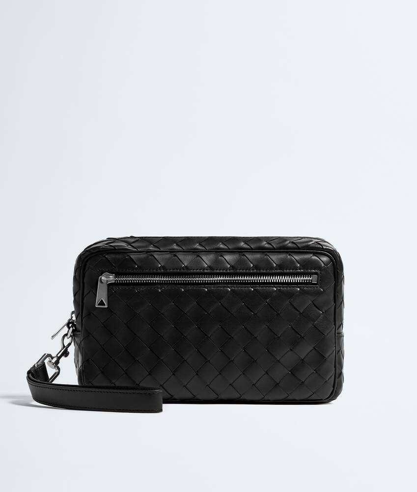 BOTTEGA VENETA Intrecciato编织腕带手拿包