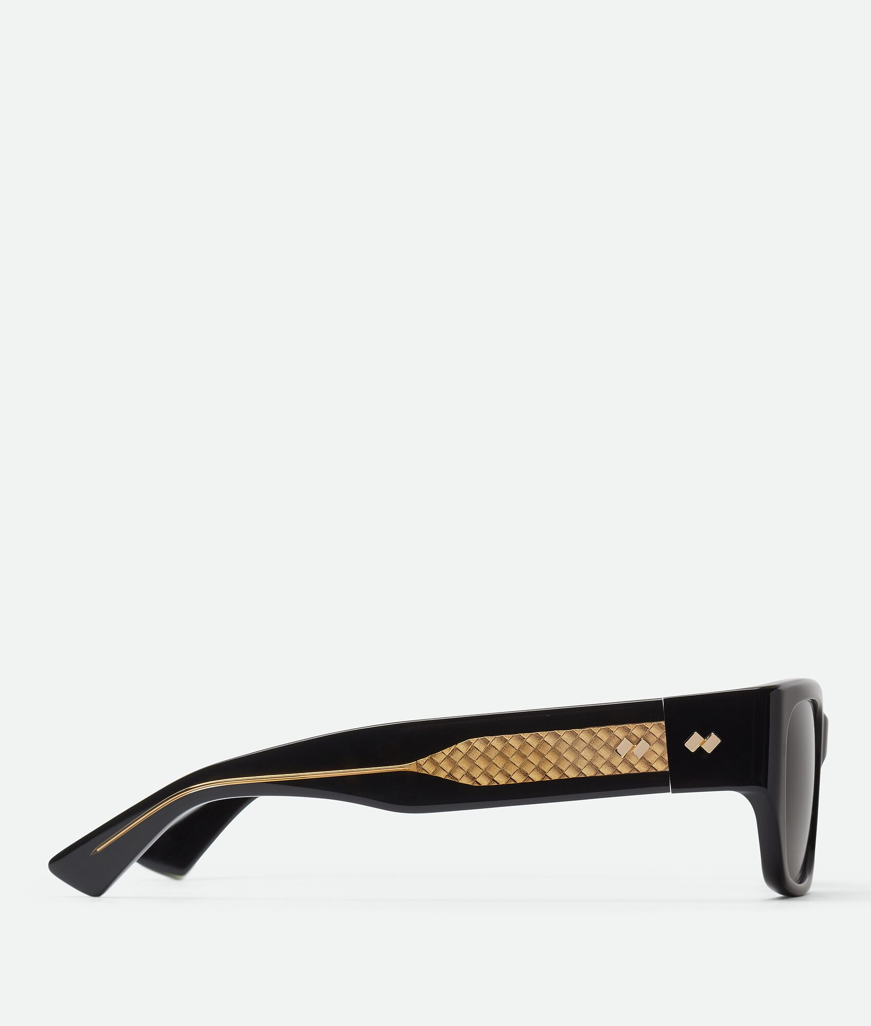 BOTTEGA VENETA Intrecciato编织方形太阳眼镜