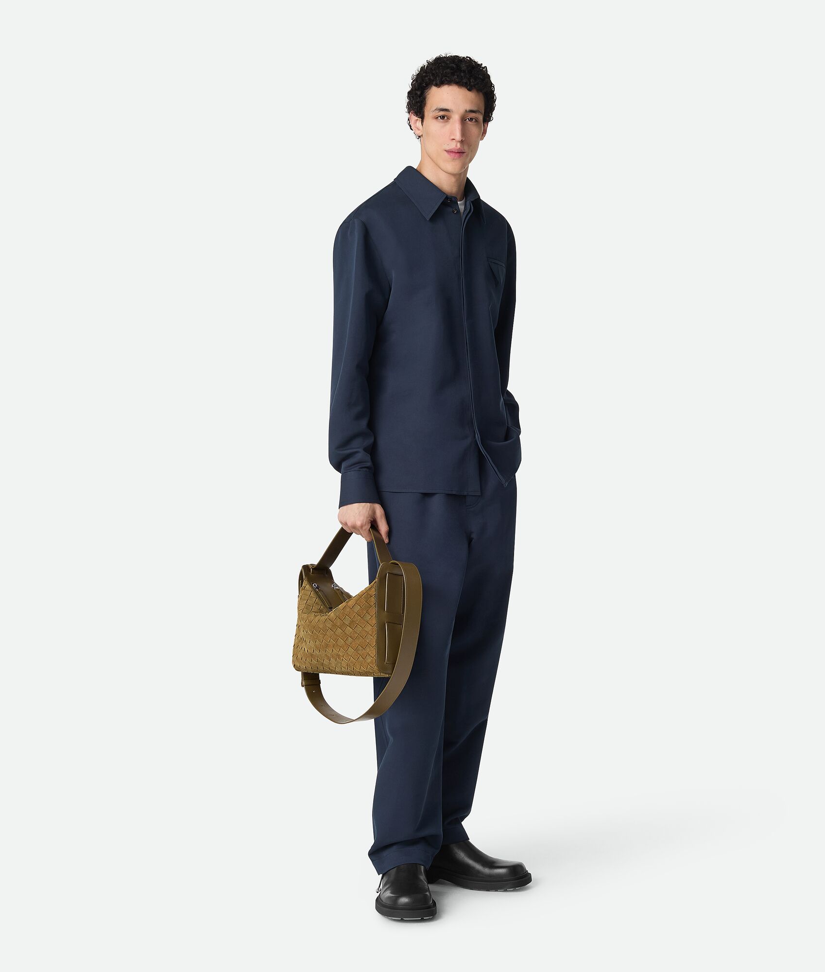BOTTEGA VENETA Intrecciato编织Tribeca手提包