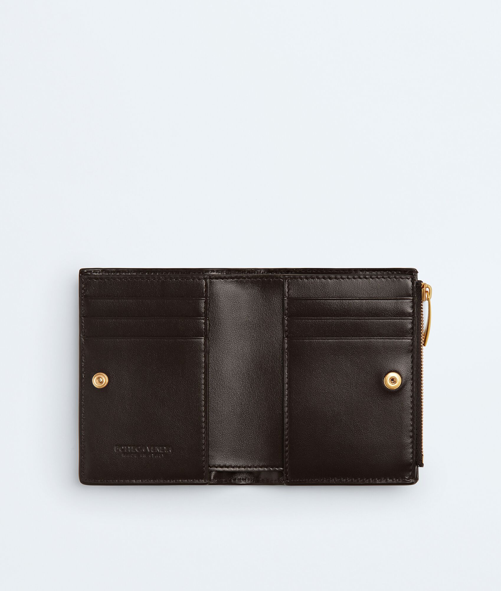 BOTTEGA VENETA 小号Intrecciato编织双折钱包