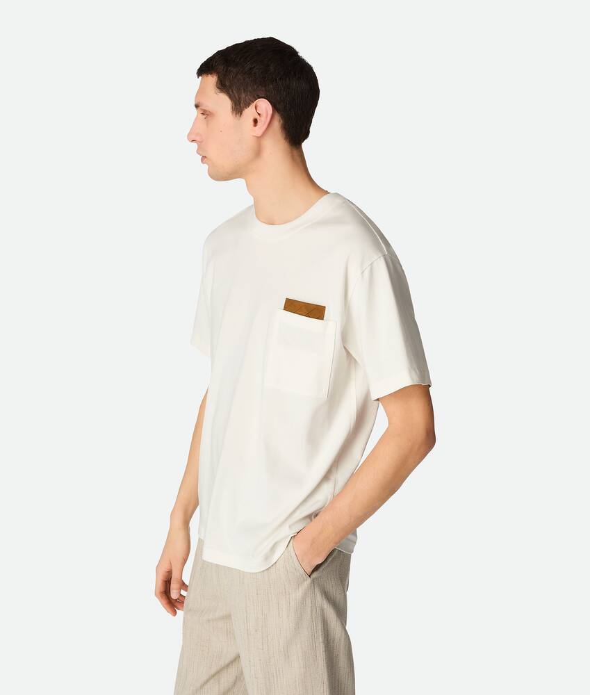 BOTTEGA VENETA 皮马棉针织T恤