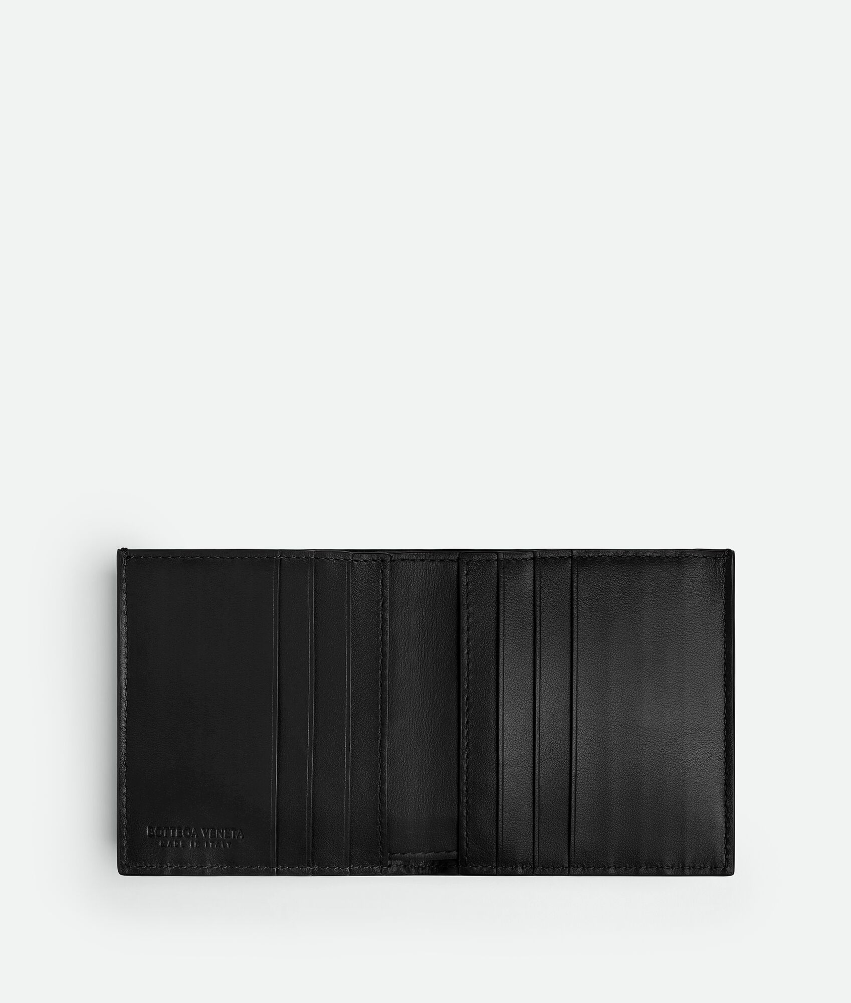 BOTTEGA VENETA Intrecciato编织双折薄钱包