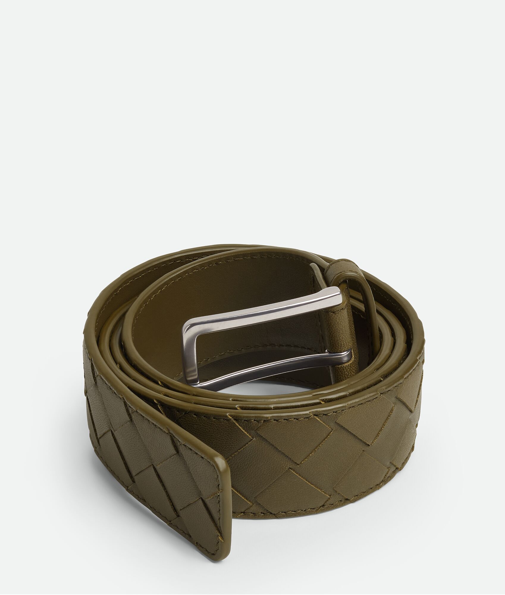 BOTTEGA VENETA Intrecciato编织腰带