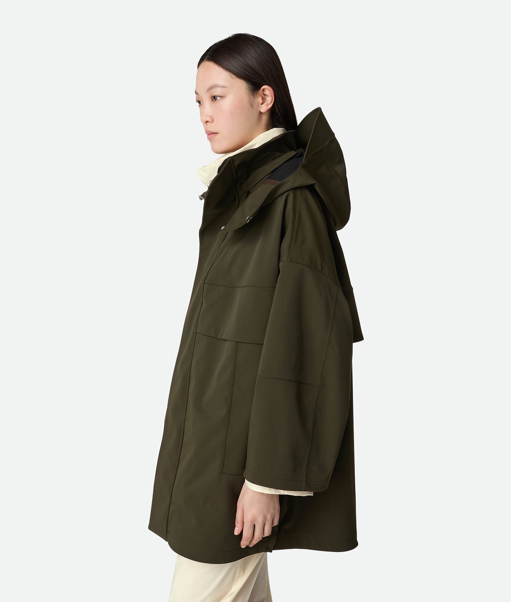 BOTTEGA VENETA 复合科技羊毛派克大衣